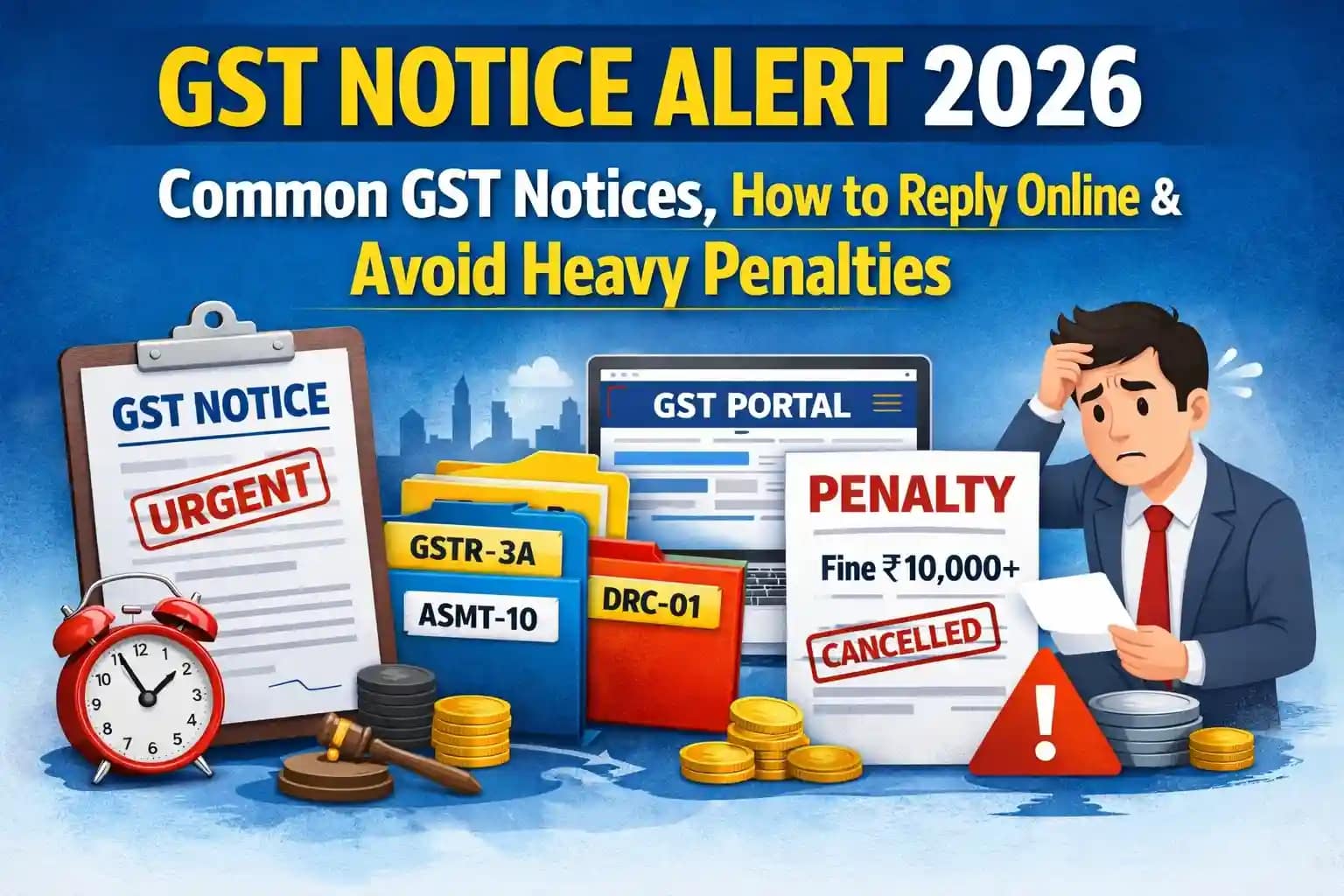 gst notice penalty rules and consequences for non response 11