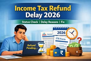 Income Tax Refund Not Received in 2026 – Status Check, Delay Reasons and Fix