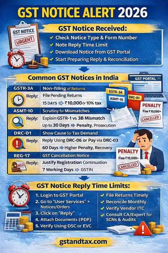gst notice alert 2026
