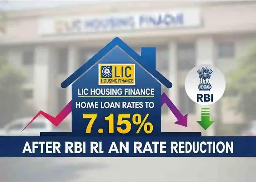 LIC Housing Finance Slashes Home Loan Rates to 7.15%