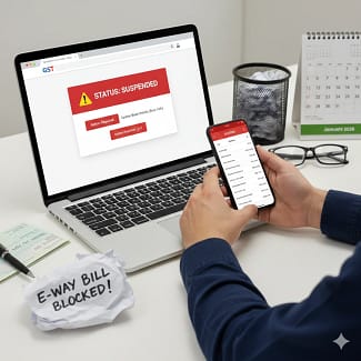 GST Registration Suspended? Don’t Panic! How to Fix the Rule 10A Bank Detail Error in 5 Minutes